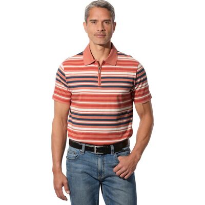 Sieh an! Poloshirt terra-dunkelblau-geringelt male 56/58 Sieh an! Poloshirt terra-dunkelblau-geringelt male 56/58