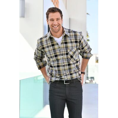 Sieh an! Langarm-Hemd grau-kariert male 45/46 Sieh an! Langarm-Hemd grau-kariert male 45/46