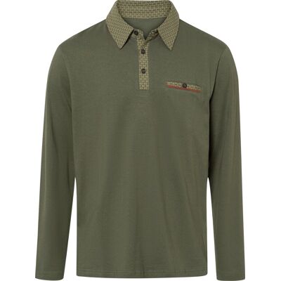 Sieh an! Langarm-Poloshirt khaki male 44/46 Sieh an! Langarm-Poloshirt khaki male 44/46