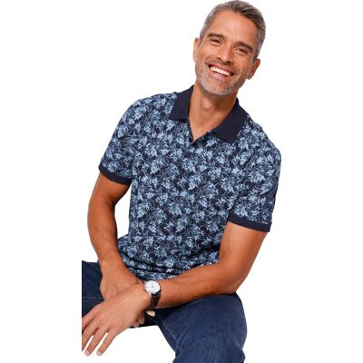 Sieh an! Poloshirt marine-bleu-bedruckt male 56/58 Sieh an! Poloshirt marine-bleu-bedruckt male 56/58