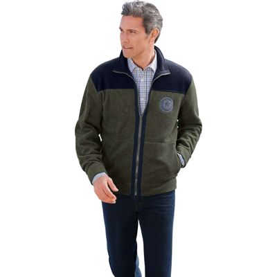 Catamaran Fleecejacke oliv male 56/58 Catamaran Fleecejacke oliv male 56/58