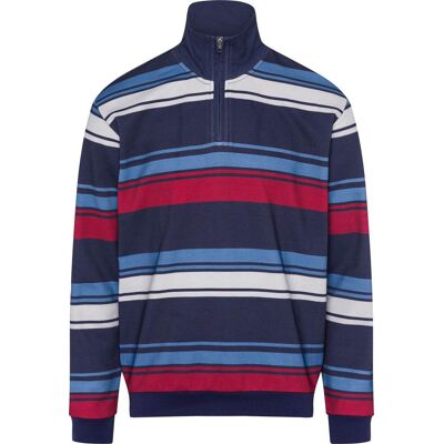 Sieh an! Sweatshirt nachtblau-geringelt male 60/62 Sieh an! Sweatshirt nachtblau-geringelt male 60/62