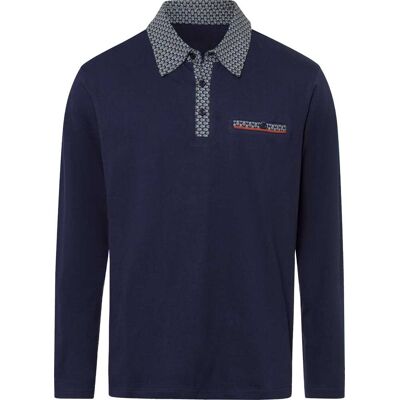 Sieh an! Langarm-Poloshirt marine male 44/46 Sieh an! Langarm-Poloshirt marine male 44/46