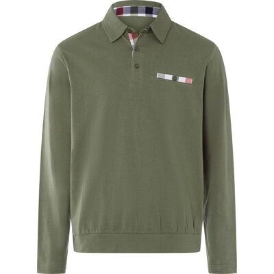 Sieh an! Langarm-Poloshirt khaki male 44/46 Sieh an! Langarm-Poloshirt khaki male 44/46