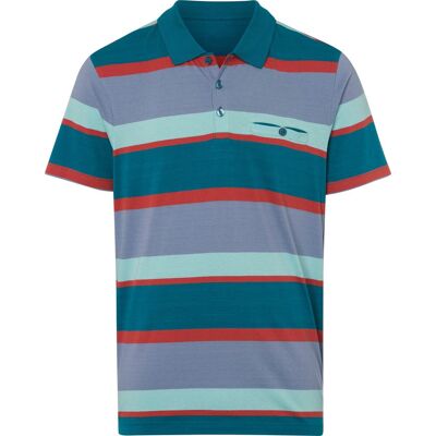 Sieh an! Poloshirt topas-mint-geringelt male 56/58 Sieh an! Poloshirt topas-mint-geringelt male 56/58