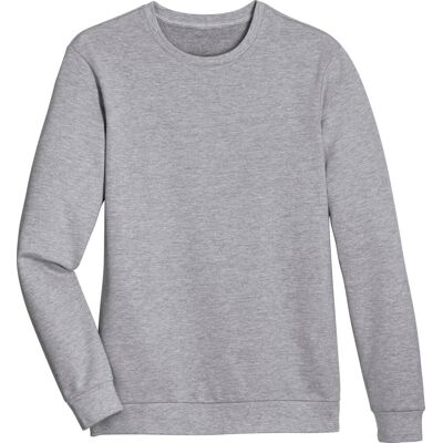 Sieh an! Sweatshirt hellgrau-meliert male 44/46 Sieh an! Sweatshirt hellgrau-meliert male 44/46