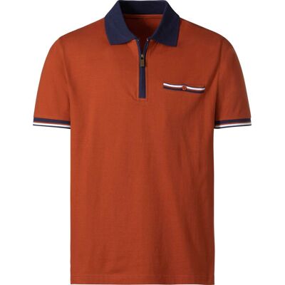 Catamaran Kurzarm-Poloshirt rostrot male 56/58 Catamaran Kurzarm-Poloshirt rostrot male 56/58