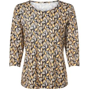 Unbekannte Marke Modell 3/4-Arm-Shirt Gemustert - T-Shirt Unbekannte Marke Modell 3/4-Arm-Shirt Gemustert - T-Shirt