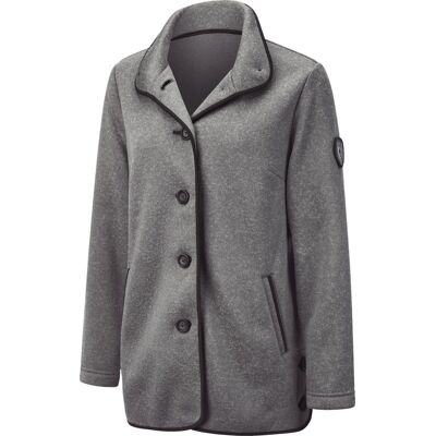 Sieh an! Fleecejacke grau-meliert female 44 Sieh an! Fleecejacke grau-meliert female 44