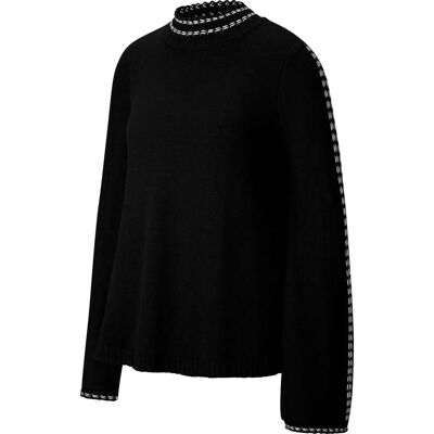 heine Stehkragenpullover schwarz female 48 heine Stehkragenpullover schwarz female 48