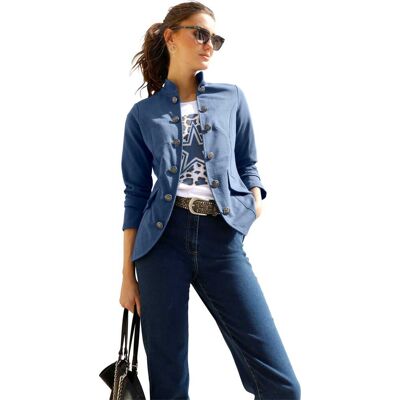 Sieh an! Shirtjacke jeansblau female 46 Sieh an! Shirtjacke jeansblau female 46