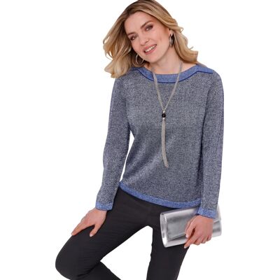 Sieh an! Langarm-Pullover marine-royalblau female 46 Sieh an! Langarm-Pullover marine-royalblau female 46