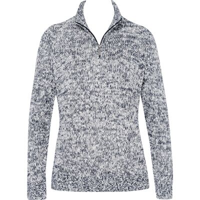Sieh an! Strickpullover marine-meliert female 46 Sieh an! Strickpullover marine-meliert female 46
