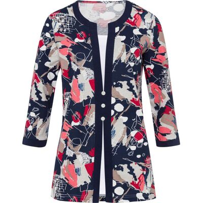 Sieh an! 2-in-1-Shirt marine-koralle-bedruckt female 50 Sieh an! 2-in-1-Shirt marine-koralle-bedruckt female 50