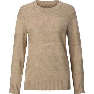 Sieh an! Langarm-Pullover beige female 48 Sieh an! Langarm-Pullover beige female 48
