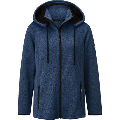 Sieh an! Fleecejacke jeansblau-meliert female 52 Sieh an! Fleecejacke jeansblau-meliert female 52
