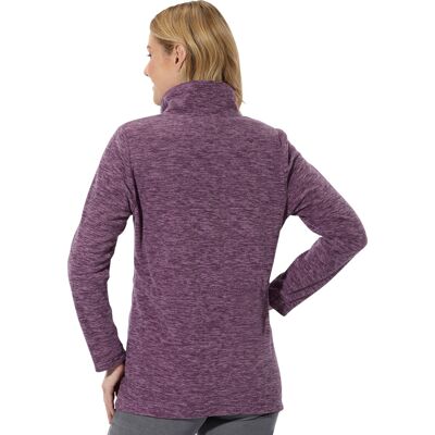 Sieh an! Fleecejacke traube-orchidee-meliert female 48 Sieh an! Fleecejacke traube-orchidee-meliert female 48