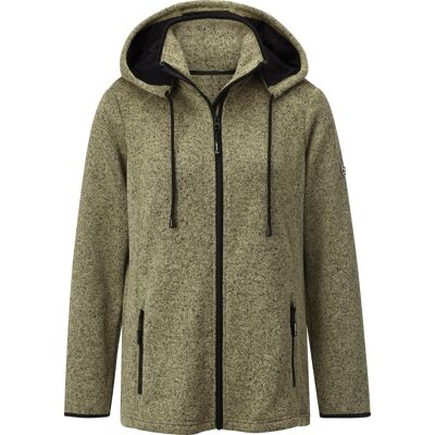 Sieh an! Fleecejacke schilf-meliert female 54 Sieh an! Fleecejacke schilf-meliert female 54
