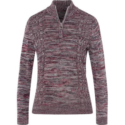 Sieh an! Langarm-Pullover hellgrau-meliert female 48 Sieh an! Langarm-Pullover hellgrau-meliert female 48