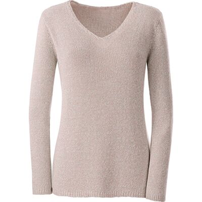 Sieh an! Strickpullover beige-meliert female 46 Sieh an! Strickpullover beige-meliert female 46