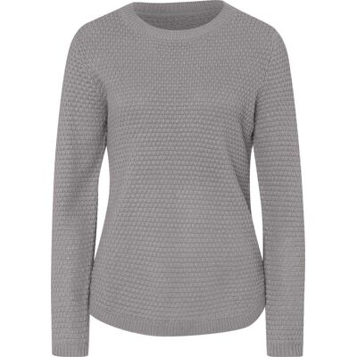 Sieh an! Langarm-Pullover steingrau female 46 Sieh an! Langarm-Pullover steingrau female 46