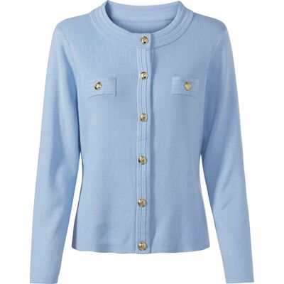 heine Strickjacke eisblau female 36 heine Strickjacke eisblau female 36