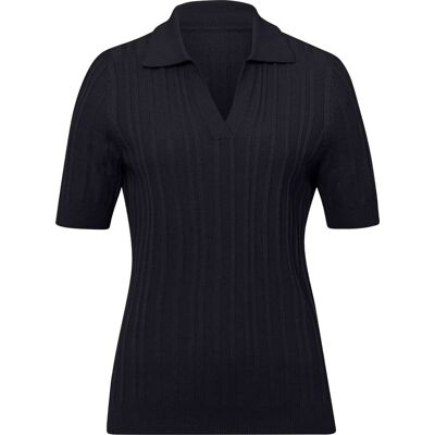Sieh an! Polopullover schwarz female 54 Sieh an! Polopullover schwarz female 54