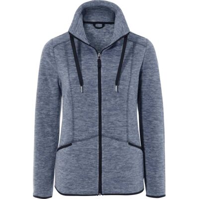Sieh an! Fleecejacke jeansblau-meliert female 52 Sieh an! Fleecejacke jeansblau-meliert female 52