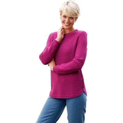 Sieh an! Langarm-Pullover magenta female 42 Sieh an! Langarm-Pullover magenta female 42