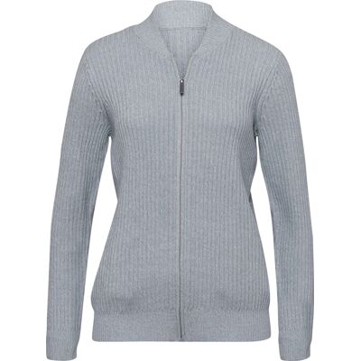 Sieh an! Strickjacke taubenblau-meliert female 56 Sieh an! Strickjacke taubenblau-meliert female 56