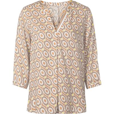 heine Schlupf-Bluse ecru-sesam-bedruckt female 34 heine Schlupf-Bluse ecru-sesam-bedruckt female 34