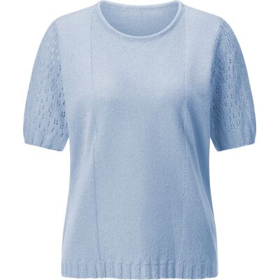 Sieh an! Bouclé-Pullover eisblau female 54 Sieh an! Bouclé-Pullover eisblau female 54