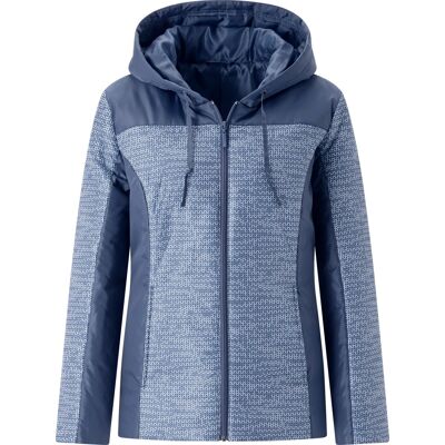 Sieh an! Jacke jeansblau-ecru-bedruckt female 38 Sieh an! Jacke jeansblau-ecru-bedruckt female 38