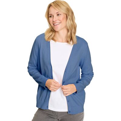 Sieh an! Cardigan mittelblau female 40 Sieh an! Cardigan mittelblau female 40