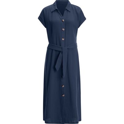 Sieh an! Baumwollkleid dunkelblau female 50 Sieh an! Baumwollkleid dunkelblau female 50
