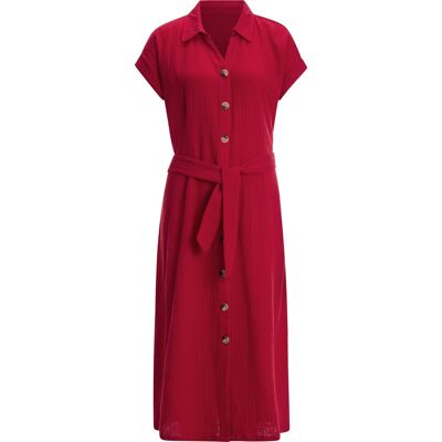 Sieh an! Baumwollkleid rot female 40 Sieh an! Baumwollkleid rot female 40