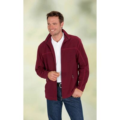 Sieh an! Fleecejacke bordeaux male 44/46 Sieh an! Fleecejacke bordeaux male 44/46