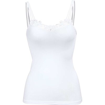 comazo Trägerhemd weiß female 46 comazo Trägerhemd weiß female 46
