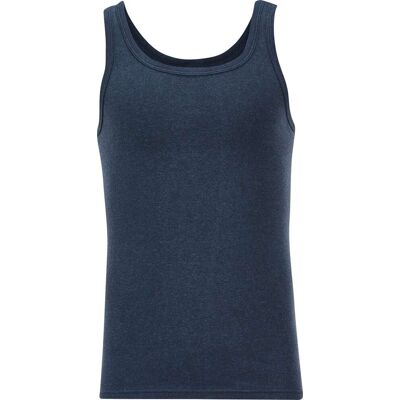 KINGsCLUB Unterhemd dunkelblau-meliert male 9 KINGsCLUB Unterhemd dunkelblau-meliert male 9
