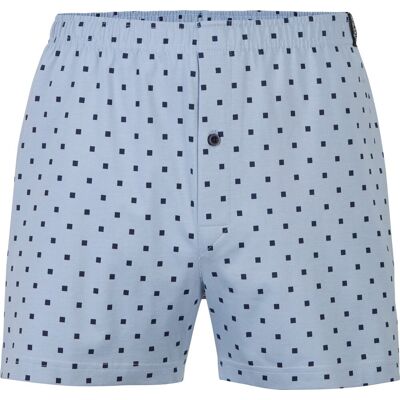 Sieh an! Boxershorts bleu-bedruckt + marine-kariert male 8 Sieh an! Boxershorts bleu-bedruckt + marine-kariert male 8