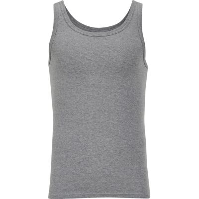 KINGsCLUB Unterhemd grau-meliert male 12 KINGsCLUB Unterhemd grau-meliert male 12