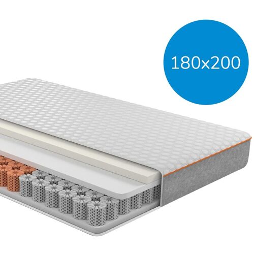 OCTAsleep Smart Deluxe Matratze + Smart Kissen 180x200cm