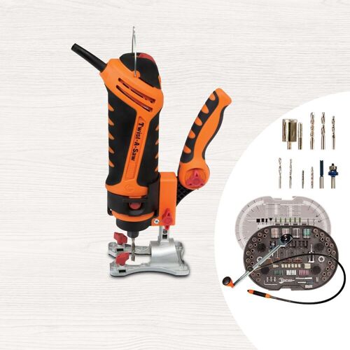 Keine Twist A Saw Multitool Deluxe Kit Multifunktionswerkzeug