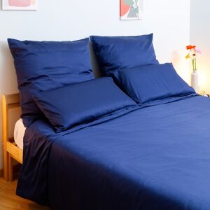 Wolkenfeld Bettwäsche »Edel Mako-Satin Bettwäsche, unfassbar weich« 2 Stk. tlg. 135x200 cm, 155x220 & Übergrößen I inkl. Kissenbezüge 80x80 I Uni B/L: 155 cm x 220 cm - 1 Stk. Marine Blau Wolkenfeld Bettwäsche »Edel Mako-Satin Bettwäsche, unfassbar weich« 2 Stk. tlg. 135x200 cm, 155x220 & Übergrößen I inkl. Kissenbezüge 80x80 I Uni B/L: 155 cm x 220 cm - 1 Stk. Marine Blau