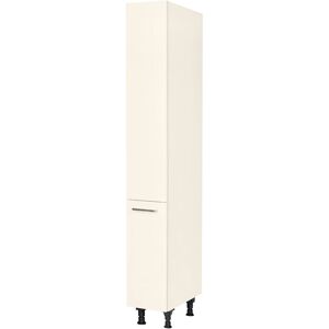 nobilia® Apothekerschrank »"Touch", mit 5 Einhängekörben, Breite 30 cm, Höhe 216,6 cm,« vormontiert, Ein- und Auszugsdämpfung SoftStoppPro Front: Lacklaminat Magnolia supermatt, Korpus: Magnolia matt nobilia® Apothekerschrank »"Touch", mit 5 Einhängekörben, Breite 30 cm, Höhe 216,6 cm,« vormontiert, Ein- und Auszugsdämpfung SoftStoppPro Front: Lacklaminat Magnolia supermatt, Korpus: Magnolia matt