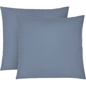 biberna Michi Jersey Kissenbezug - Blau - Kissenbezug biberna Michi Jersey Kissenbezug - Blau - Kissenbezug