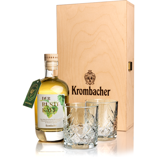 Krombacher Geschenkpackung Krombacher Bierbrand