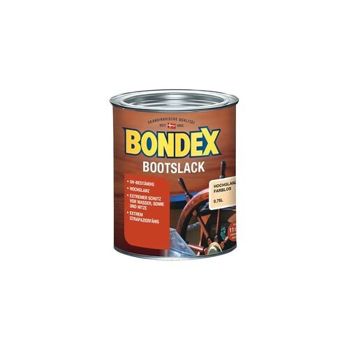 Bondex Holzlack, Farblos, 0,75 Liter Inhalt l farblos Holzlack Lacke Farben Bauen Renovieren