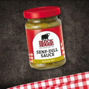 BlockHouse BLOCK HOUSE Senf-Dill Sauce 80 ml in Premium Qualität