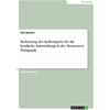 Dan Norben - Bedeutung des Rollenspiels für die kindliche Entwicklung in der Montessori Pädagogik. Das Rollenspiel als Spielform